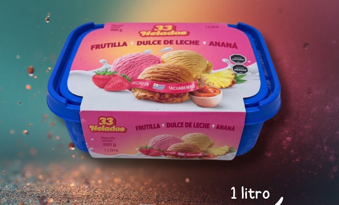 33 Helados Etiqueta